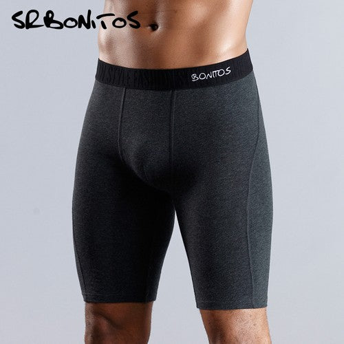 Long Leg Shorts Boxer Men’s Underwear Men's Underwear Men Panties Men Underpants Boxershorts High Quality Natural Cotton Sexy