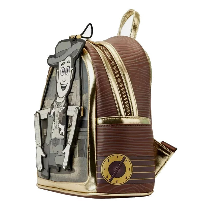 Bolsa de Ombro Mini Mochila Loungefly Pixar Toy Story 1-4 Series Rex Buzz Lightyear Woody Lotso Cosplay