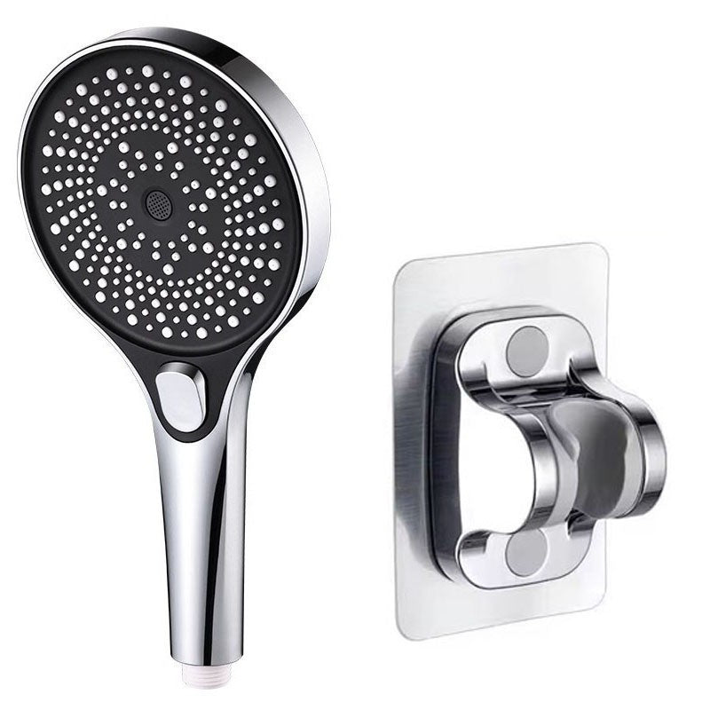 Chuveiro de tela grande com 3 modos de velocidade, acessórios portáteis para chuveiro, suprimentos de banheiro, kit completo de acessórios de chuveiro