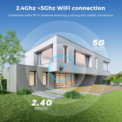 BESDER 15MP Wifi Camera Outdoor Dual Screen 10X Digital Zoom CCTV Video Surveillance Cam PTZ 8MP Security IP Camera O-Kam Pro