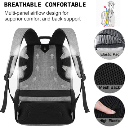 Mochila Masculina de Viagem Bolsa Fotográfica Lente de Câmera Externa Preta Ergonômica para Laptop de Grande Capacidade Impermeável para Montanhismo