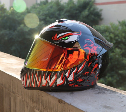 Motorcycle For Venom Helmet Unisex DOT Helmet cruise retro Motocross Full Face Helmet riding Helmet Casco Capacete