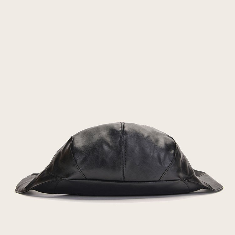 Fashionable retro and unique Beetle backpack, made of Crazy Horse plant tanned soft PU leather, suitable for both men and women