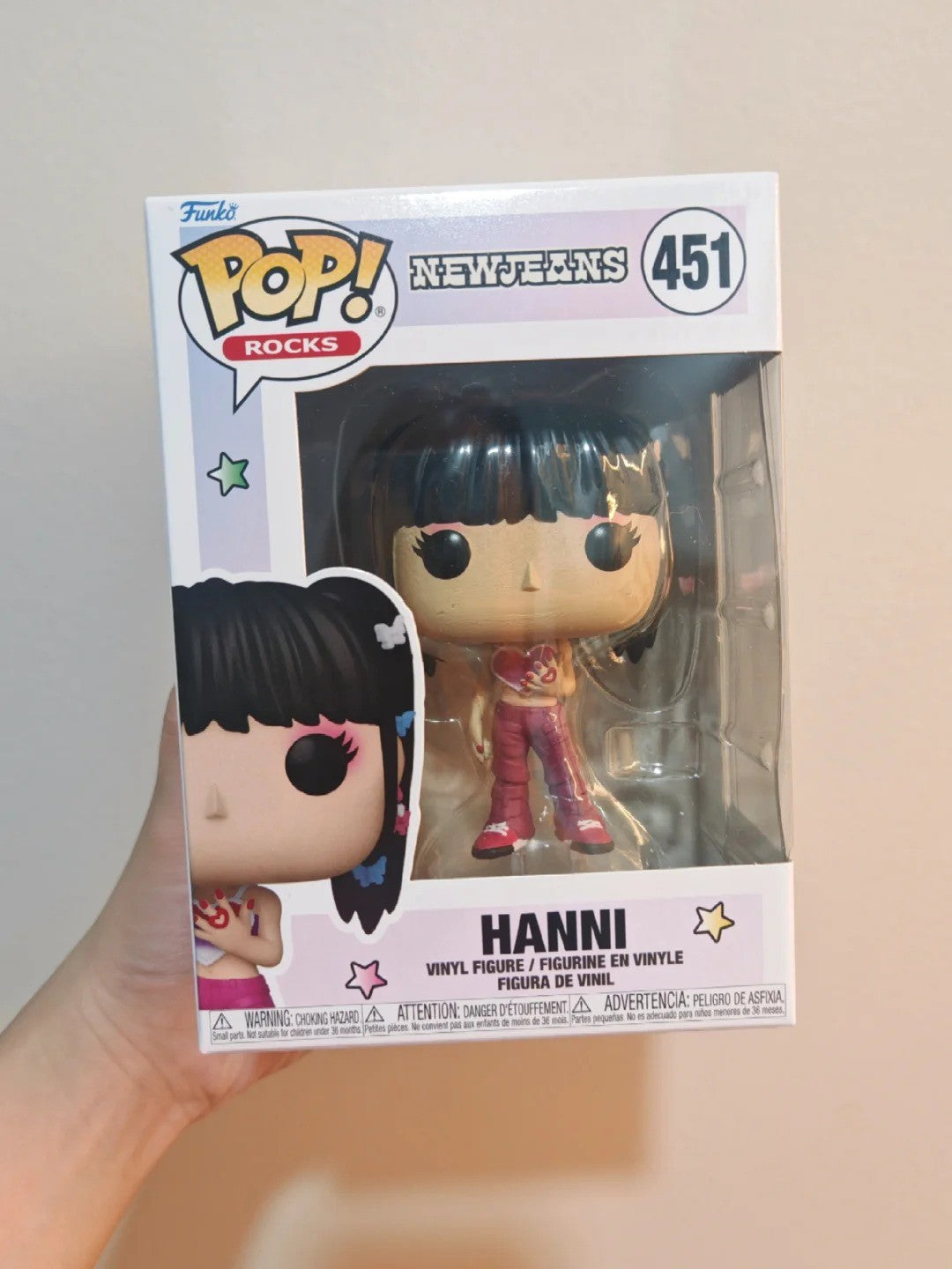 Funko Pop NewJeans Band Hanni Bonecos de Ação Modelo Brinquedos Desenho Animado Kawaii Estatueta Colecionável Edição Limitada Bonecos de Vinil Presentes
