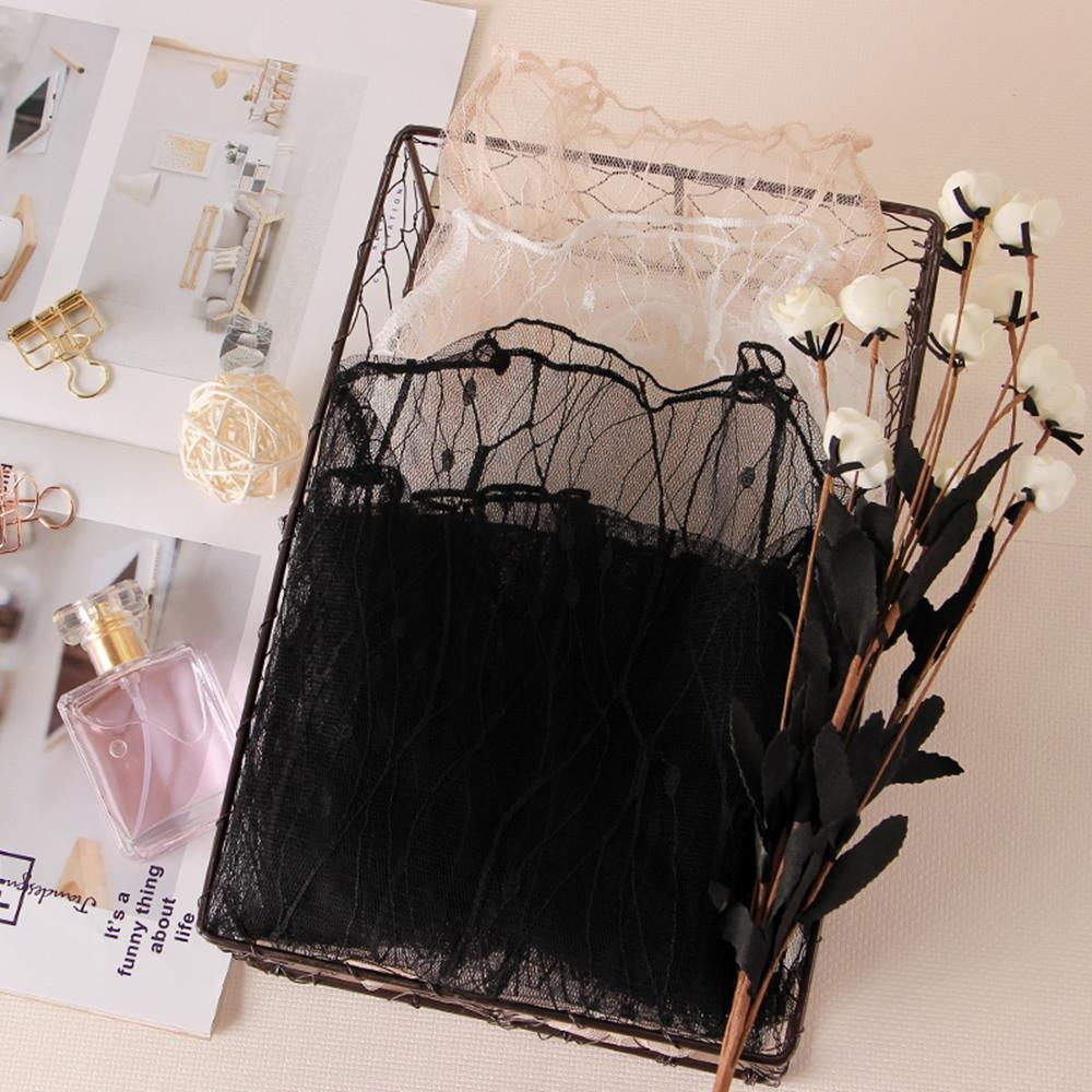 Lace Sheer Women‘s T-Shirt Fashion Mesh Summer Thin Bottom Shirt Transparent Long Sleeve Blouses Ladies Tops High Neck Tee Soli