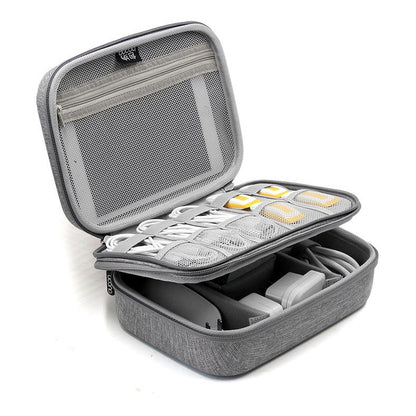 Hot Sale Waterproof Hard Shell Digital Gadgets Storage Bag Travel Organizer for Electronics Accessories HDD Earphone Storage Box