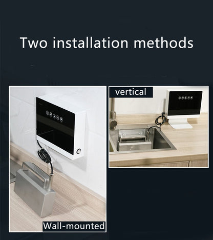 Household Portable Sink Dishwasher Small Free-standing Installation-free Kitchen 110V/220V Automatic Ultrasonic Wash Dishwasher