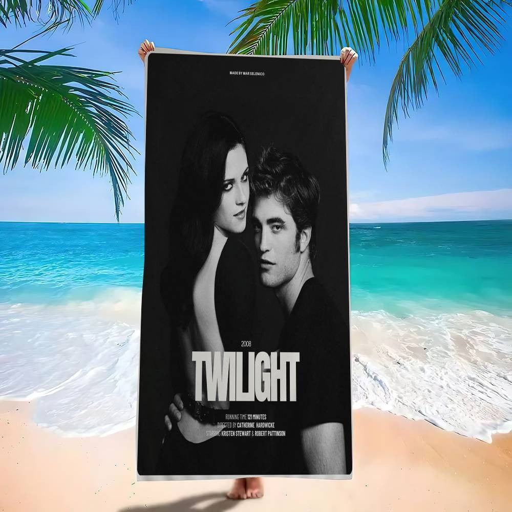 Movie Twilight Cartoon Beach Towel Cute Kawaii Room Decor Bath Girls Children Hand Towels For Bathroom Shower