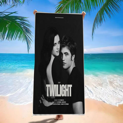 Movie Twilight Cartoon Beach Towel Cute Kawaii Room Decor Bath Girls Children Hand Towels For Bathroom Shower
