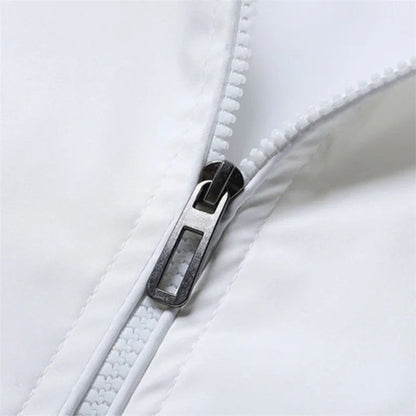 Spring And Autumn Fashion Stand-Up Casual Zipper Jacket High Quality Aviator Jacket Windproof Rainproof Outdoor Sports Jacket