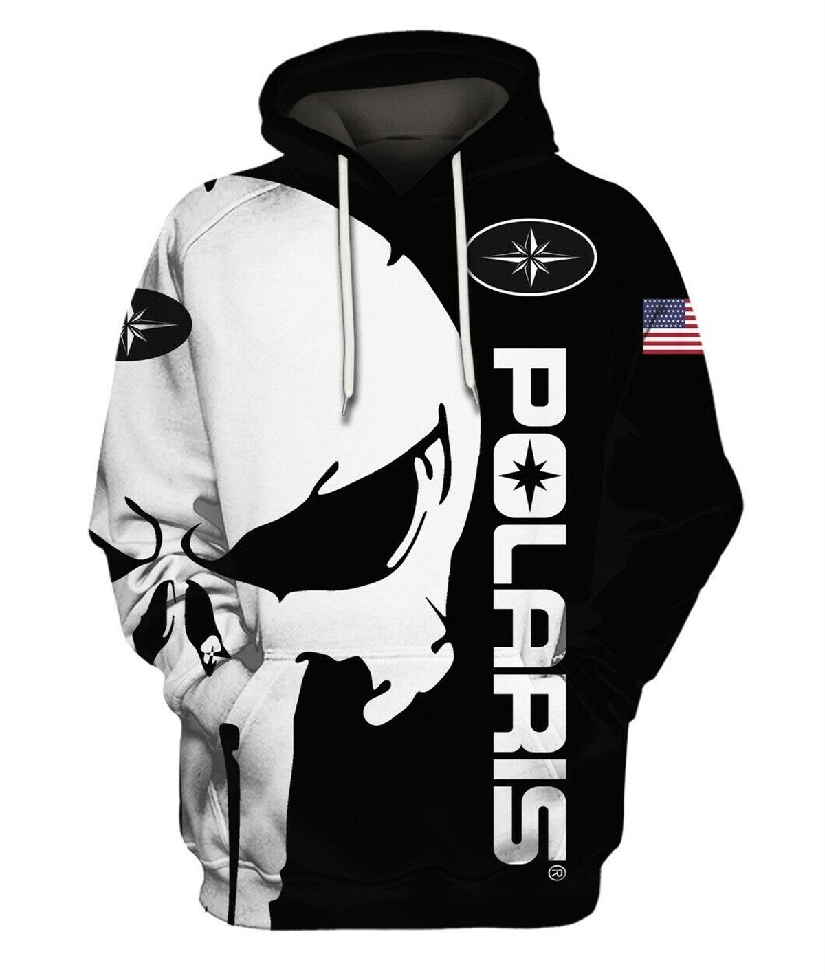 2025 Polaris Racing Hoodies For Men Fashion Outdoor Extreme Sports Hooded Pullover Autumn Winter Oversize Comfortable Sweatshirt