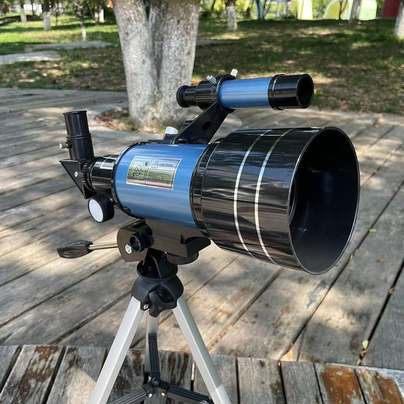 Telescópio Astronômico 30070 com Espelho Localizador Tripé Clipe de Telefone Alta Ampliação Entrada Usando Observação Astronômica de Estrelas