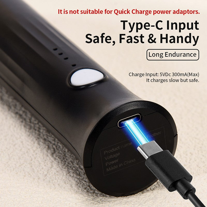 Espumadores de Leite Sem Fio Recarregável USB Elétrico 3 Velocidades Mini Liquidificador Portátil Batedor de Café para Ferramentas de Cozinha