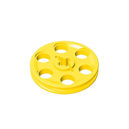 50 Peças MOC Monta Partículas 4185 2786 49750 65668 Roda de Polia de Correia em V de Alta Tecnologia Peças de Blocos de Construção Clássico Marca Infantil