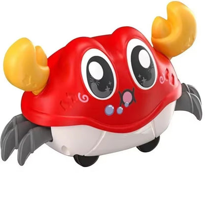 Kids toys small gifts double pull cartoon crab animal inertia car baby puzzle clip doll boy girl gliding toy