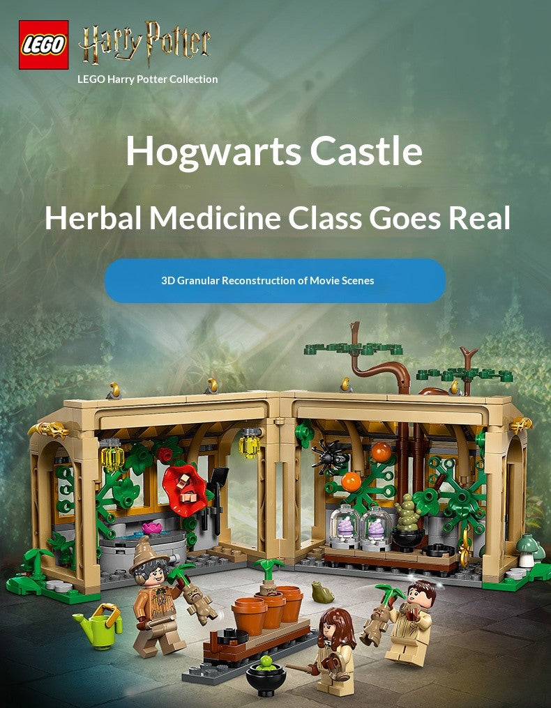 Blocos de montar Lego Castelo de Hogwarts 76445 Fênix de Dumbledore 76448 brinquedos infantis de montar presentes de Natal