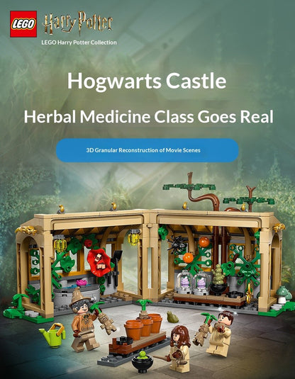 Blocos de montar Lego Castelo de Hogwarts 76445 Fênix de Dumbledore 76448 brinquedos infantis de montar presentes de Natal