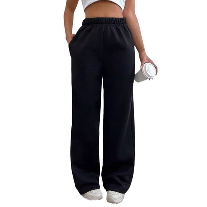 Women's Clothes Pants New Women's Velvet Warm Trousers With High Waist And Drape For Casual Sports Daily Wear Y2k Pants Trousers