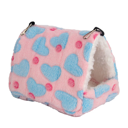 Ninho de Pelúcia para Pássaros, Rede para Papagaios, Decoração de Gaiola, Ninho de Hamster, Acessórios para Pássaros jaulas para pájaros 1 unidade