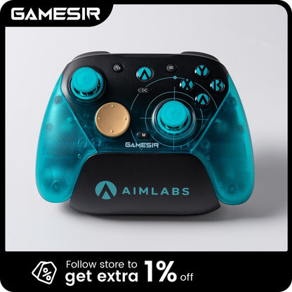 GameSir G7 Pro 8K Aimlabs Edition Wireless Gaming Controller for Nintendo Switch 2, Android, iOS, Steam and Windows PC Joystick