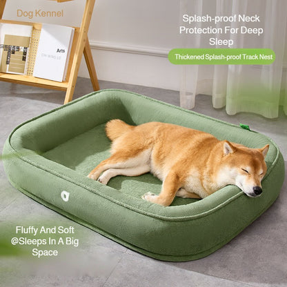 Cama para cachorro dupla-face grande extragrande casa de cachorro sofá canil cama quente de inverno macia de flanela para cães e gatos S-2XL acessórios para animais de estimação