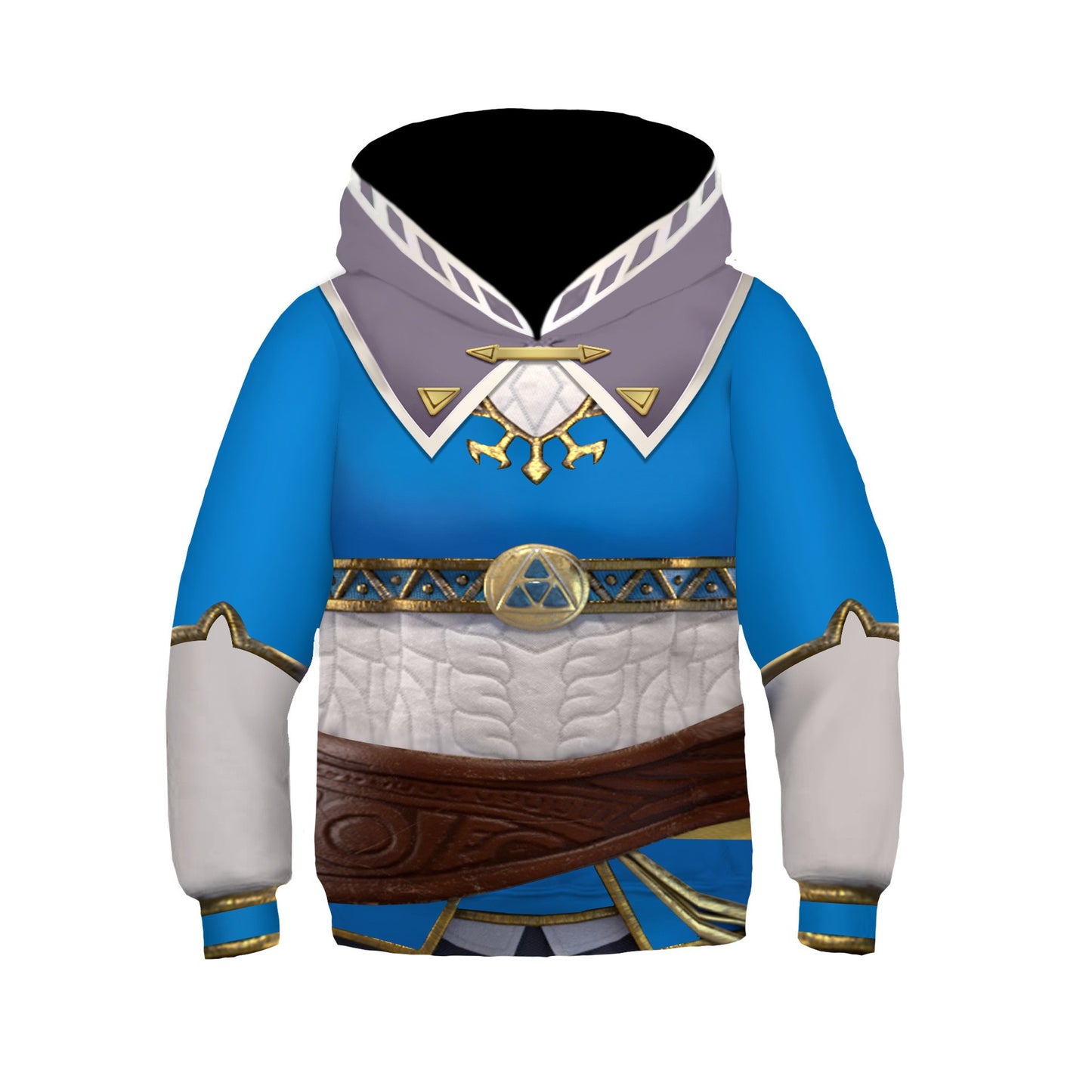 Kids Anime Cosplay Costume Game Character Link Hoody Zelda Cosplay Sweatshirt Tears of Kingdom 3D Print Hoodies