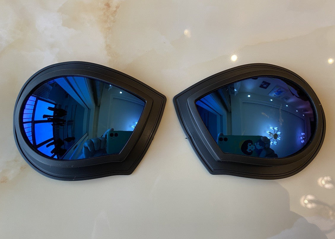 Movie Cosplay Lens Accessories For Super Bodysuit Full Mask Eyeglass Stereoscopic Color Light Halloween Carnival Party Prop Gift