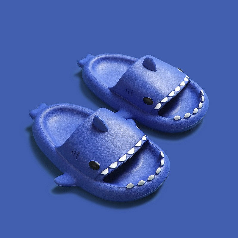 Children Slippers Cartoon Shark Sandals Summer Boys Girls Baby Kids Shoes Soft Sole Anti-Slip