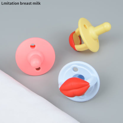 TYRY.HU Baby Newborn Soft Food Silicone Nipple Infant Safe Circle Type Nipples Toddler Pacifier Kids Teether Toy For Boy Girls