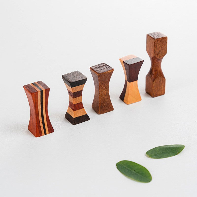 Descanso de hashis estilo japonês, suporte de madeira para colher e hashis, prateleira decorativa, acessórios para mesa de jantar ????