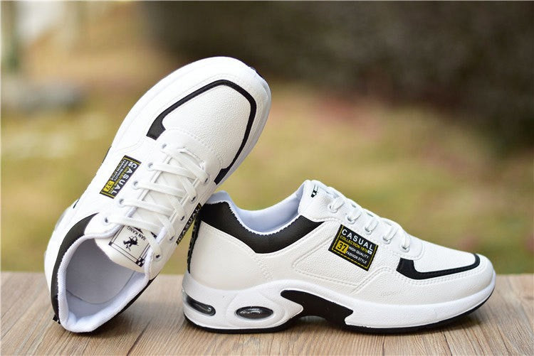 New Men Running Shoes Breathable Air Cushion Sneakers Men Outdoor Lace Up Walking Shoes Non-slip Men Sport Shoes Tenis Masculino