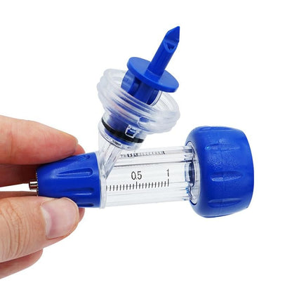 Seringa Veterinária Automática Contínua 1/2/5/10Ml Injetor de Vacina Ajustável para Animais Acessórios de Injeção para Gado Ovinos Bovinos