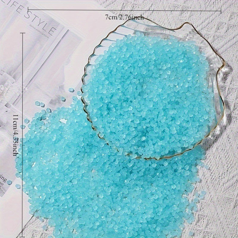 1000Pcs Luminous Sand Glow In The Dark Pebbles Stone Home Garden Yard Outdoor Path Lawn Decoration Fish Tank