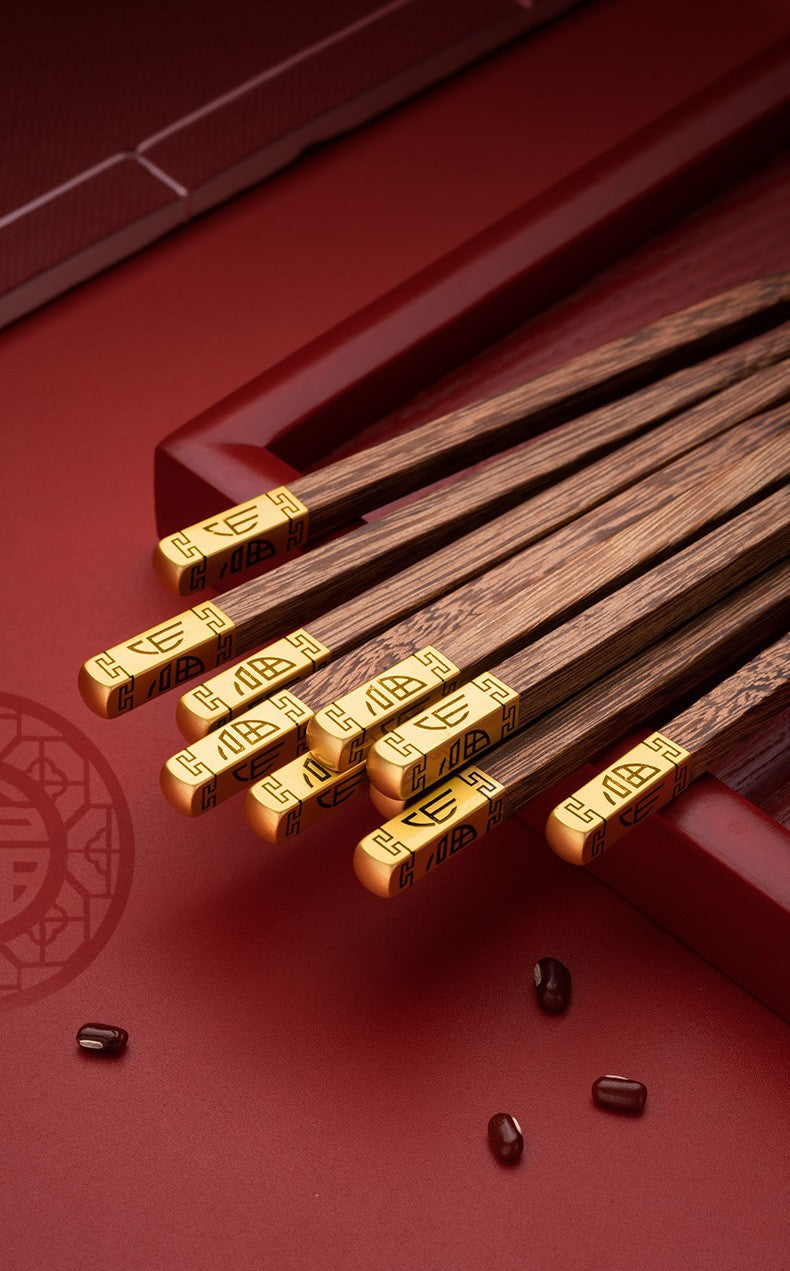 Pauzinhos Chineses Reutilizáveis Pauzinhos de Sushi Japoneses Domésticos de Madeira de Asa de Galinha de Alta Qualidade Saudáveis