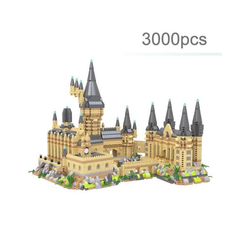Magic Castle Arquitetura Medieval Conjunto de Construção Criativo Blocos de Montar Técnicos Kit MOC Presente Adultos Crianças Feriado