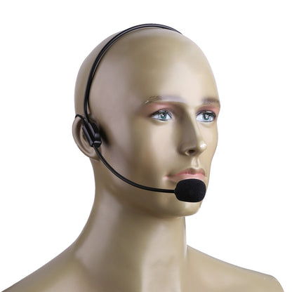 Microfone com Fio P2 (3.5mm) Headset Microfone de Cabeça Amplificador de Voz Leve Sobre a Cabeça para Ensino e Reuniões