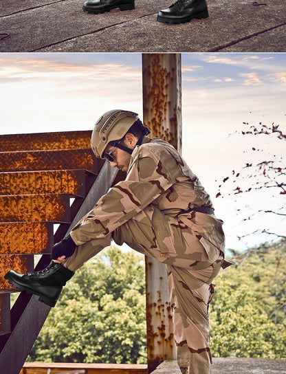 2024 Autumn and Winter Wolf Men's Hight-Top Desert Fans Delta Boots