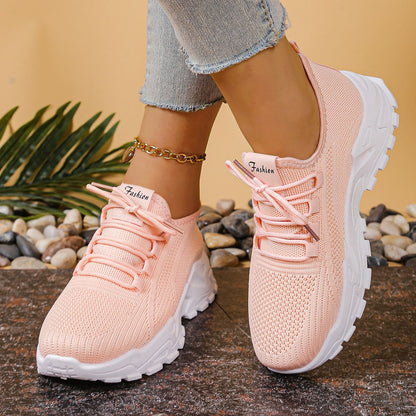Ladies shoes women's sneakers shoes woman 2025 Solid color increases height and is versatile cheap shoes clearance free shipping