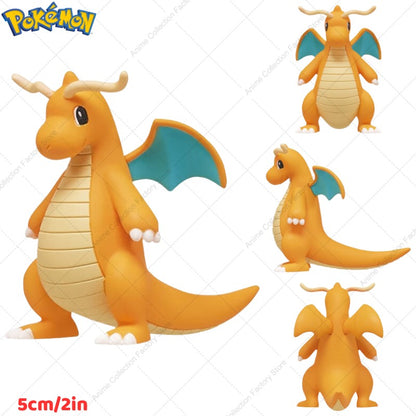 100% Original Takara Tomy Pokemon Figure Toys Chikorita Totodile Tepig Mega Metagross Charizard X PVC Figurine Model Dolls Gifts