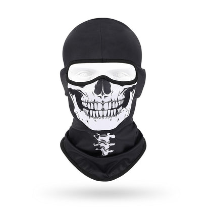 Quick-Dry Skull Face Mask - Breathable Sun Protection for Cycling & Outdoor Sports