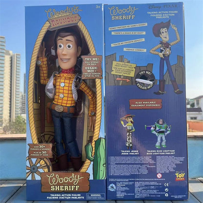 Anime Boneco de Brinquedo de Ação de Toy Story Woody Jessie Buzz Lightyear Estátua Modelo Enfeite de Decoração de Mesa Coleção Brinquedo Presentes