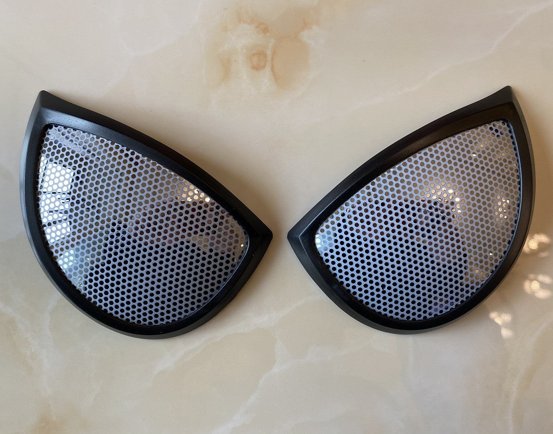 Movie Cosplay Lens Accessories For Super Bodysuit Full Mask Eyeglass Stereoscopic Color Light Halloween Carnival Party Prop Gift