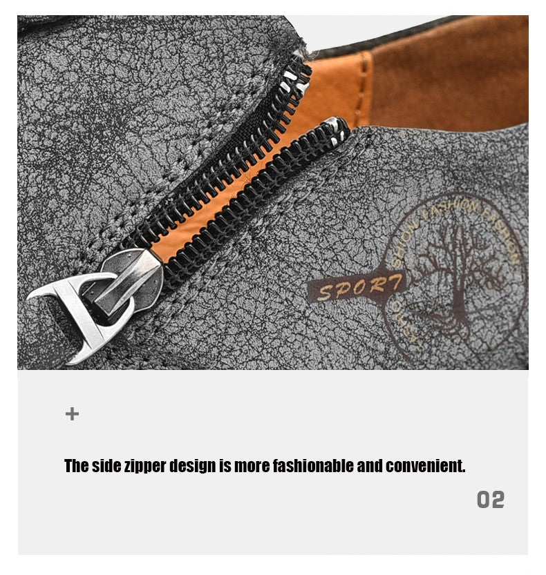 Handmade Leather Men Shoes Casual Slip On Loafers Breathable Leather Shoes Men Flats Hot Sale Moccasins Outdoor Shoes Plus Size