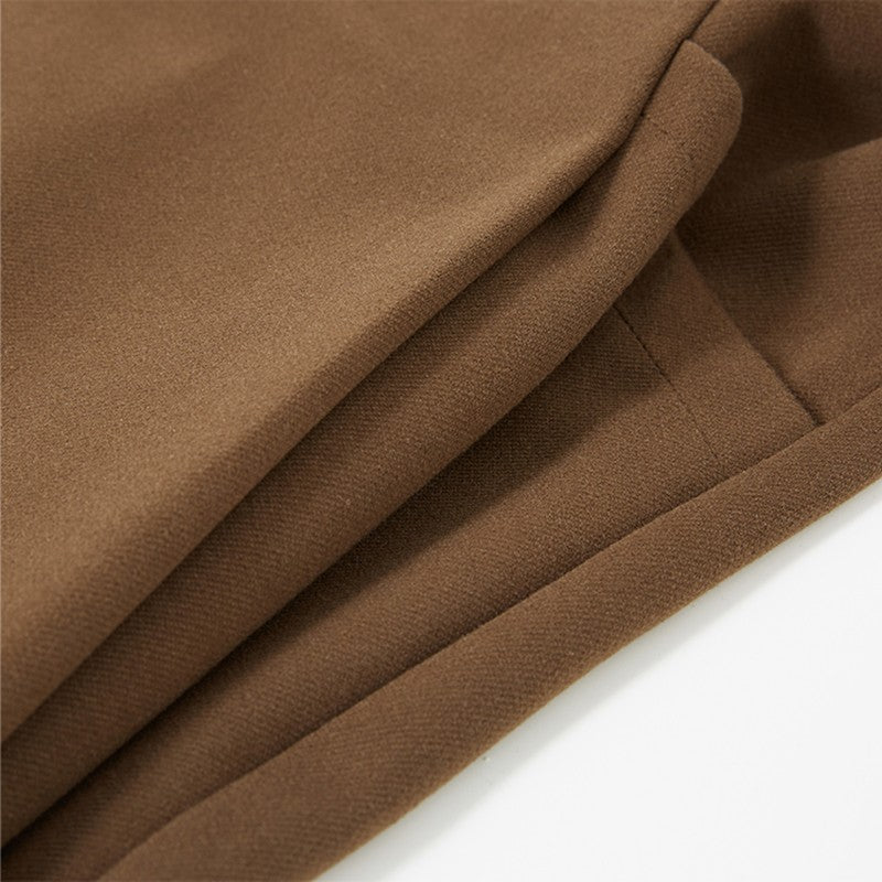 Plus Size Woolen Skirt Women 2024 Autumn Winter New Arrivals High Waist A Line Skirt With Belt Korean Fashon Skirts Womens