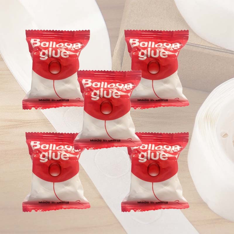 Balloon Mounting Tape Adhesive Dots Clear Sticky Stickers for Ceiling Wall Decoration Easy Peel Off for Reuse in Parties