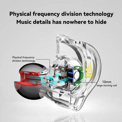 Newest QKZ AK6 Series 3.5mm In-Ear Earphone with Box Game Headset HIFI Bass Noise Cancelling Earbuds With Mic