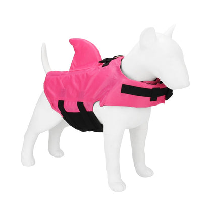 Colete Salva-Vidas Tubarão para Cães, Roupa de Natação para Cães Pequenos e Médios, Roupa de Banho para Pets
