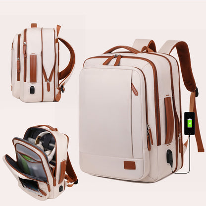 The New Unisex Backpack for Short-Distance Business Trips, Lightweight Travel Bag, Computer School Bag Storage Bag Combination