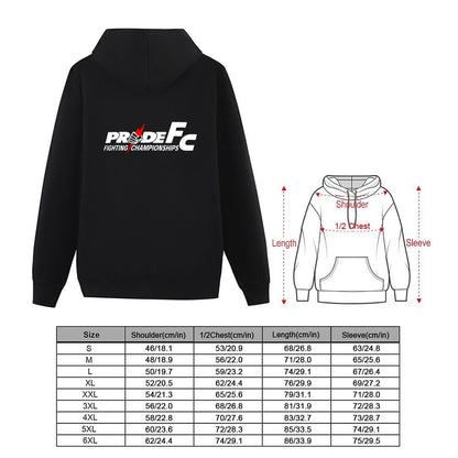 Pride FC (White) Hoodie male clothes men's coat men clothing aesthetic clothing new hoodies and sweatshirts