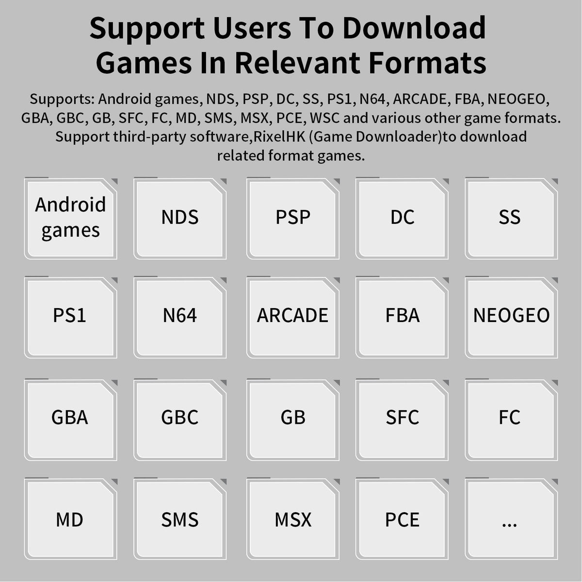 Anbernic RG DS Handheld Game Console 4" IPS Dual Screen Android 4000mAh Flip Video Games Player Supports RixelHK Wifi Streaming